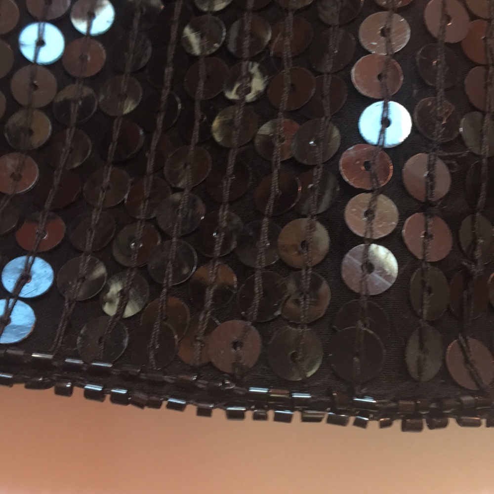 Vintage silk and sequin skirt. - Picture 5 of 5